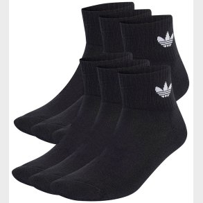 adidas Originals Strmper - Mid Ankle - 6-pak - Sort