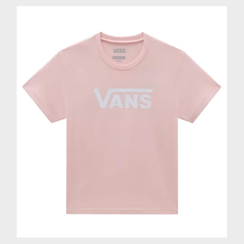 Vans T-shirt - Gr Flying V Crew Girls - Medium Pink