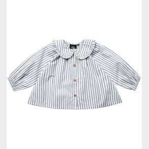 Sofie Schnoor Skjorte - Hvid/Navystribet