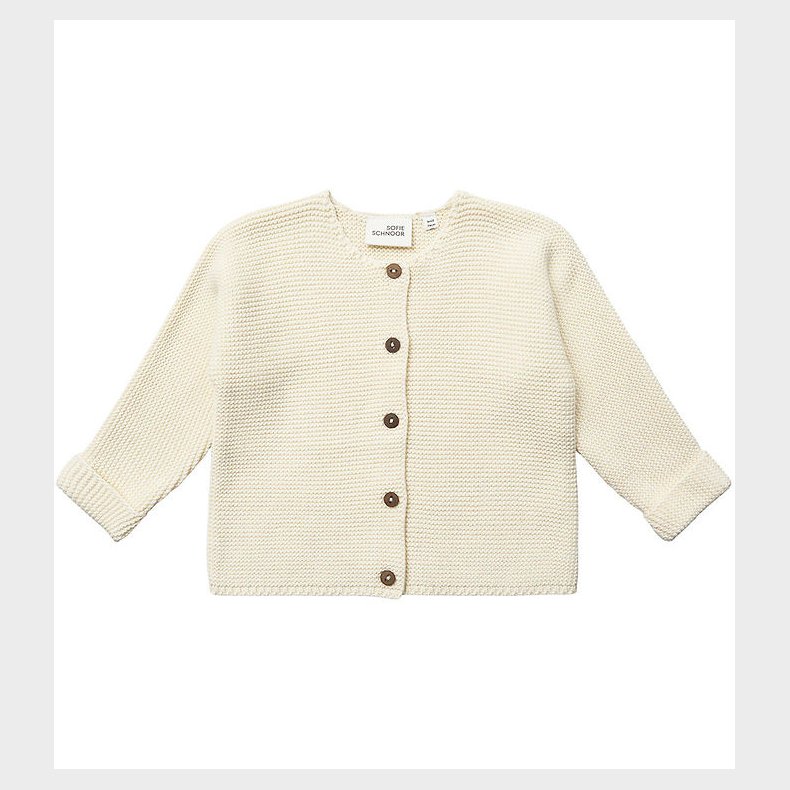 Sofie Schnoor Cardigan - Strik - Antique White