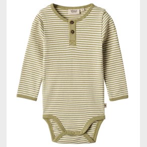 Wheat Body l/ - Benny - Sage Green Stripe