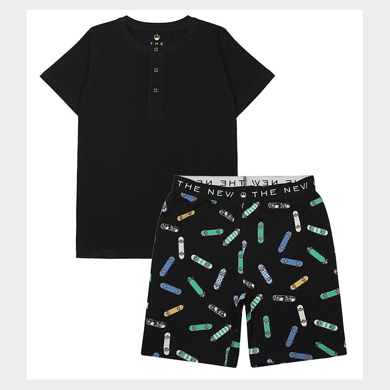 The New Nattj - T-shirt/Shorts - Black Beauty