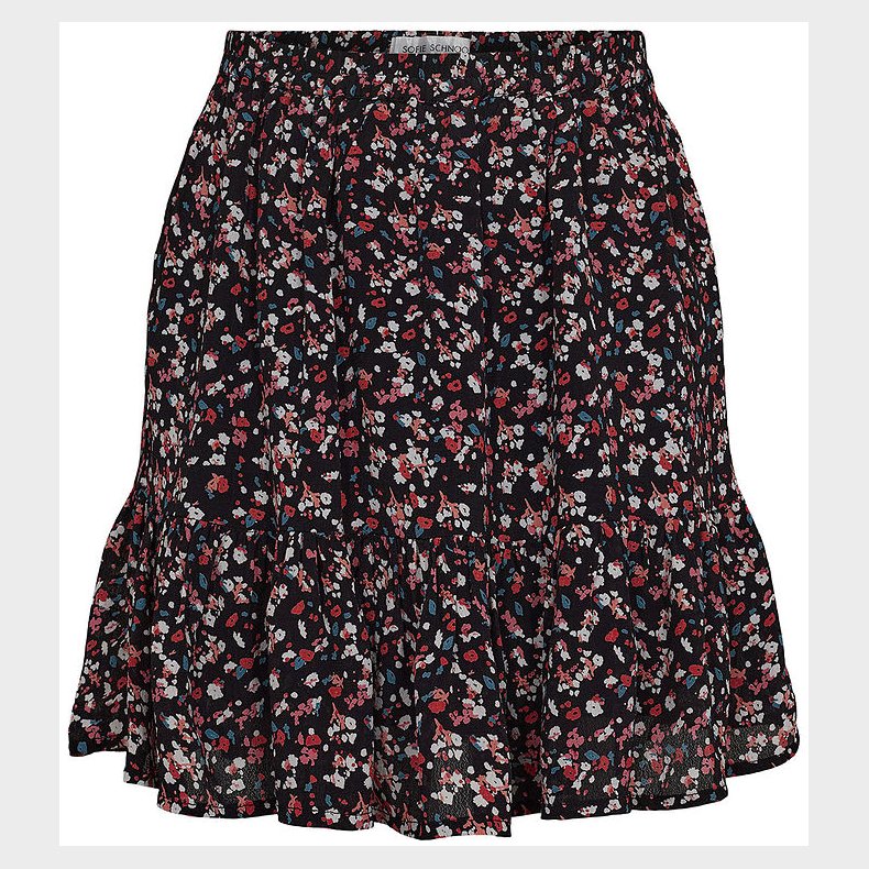 Sofie Schnoor Nederdel - Black Flower