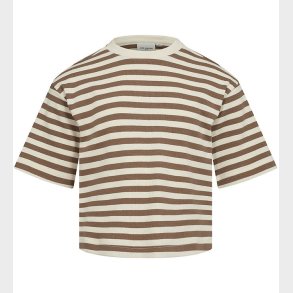 Sofie Schnoor T-shirt - Rib - Middle Brown