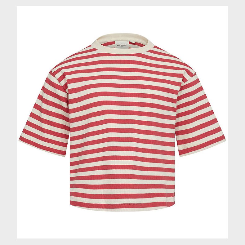 Sofie Schnoor T-shirt - Rib - Berry Red