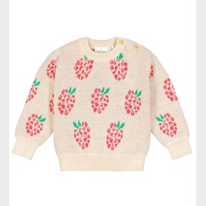 The New Siblings Bluse - Strik - TnsJea - White Swan