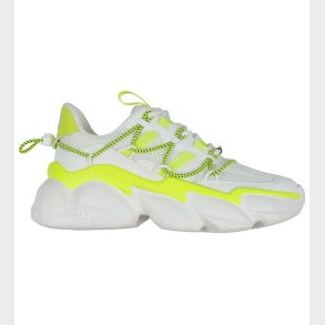 Steve Madden Sko - Spectator - Hvid/Neon Yellow