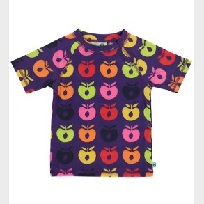 Smfolk Badebluse - UV50+ - Purple Heart m. Retro bler