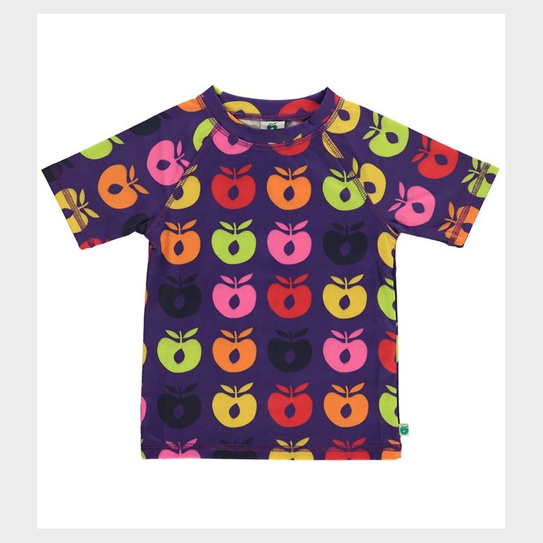 Smfolk Badebluse - UV50+ - Purple Heart m. Retro bler