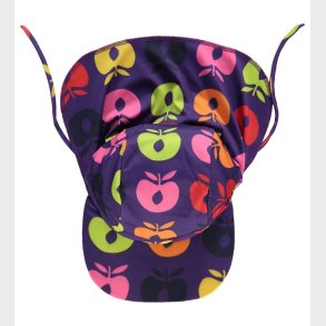 Smfolk Badehat - UV50+ - Purple Heart m. Retro bler