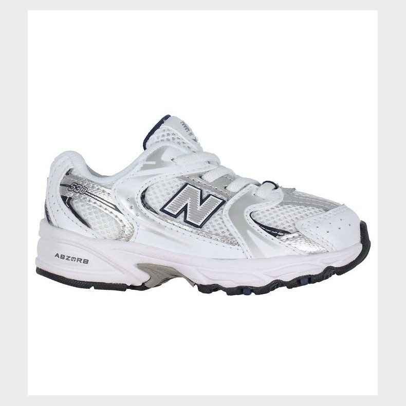 New Balance Sko - 530 - Hvid m. S�lv