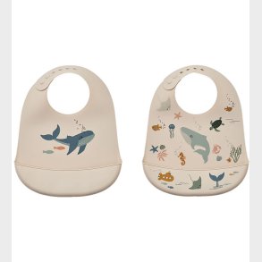 Liewood Hagesmkke - Silikone - 2-pak - Tilda - Sea Creature/San