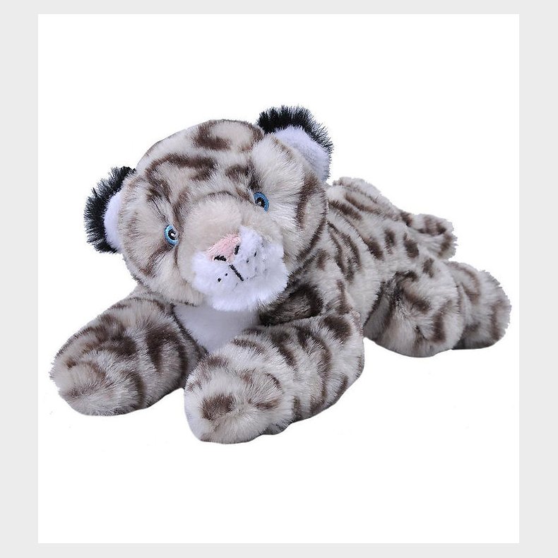 Wild Republic Bamse - Ecokins - 12x23 - Mini Sne Leopard