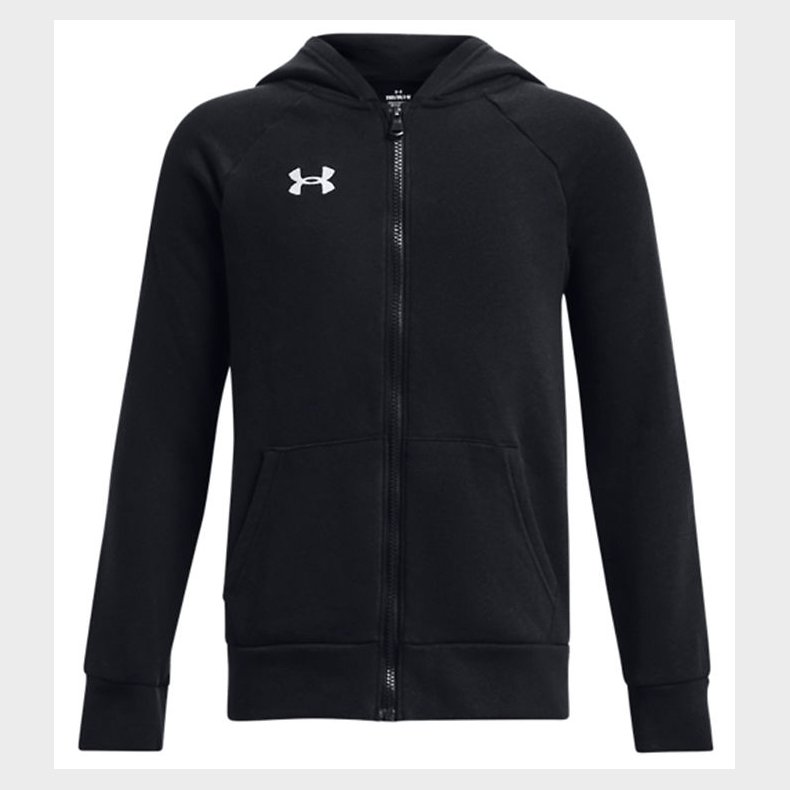 Under Armour Cardigan - Rival Fleece FZ - Sort