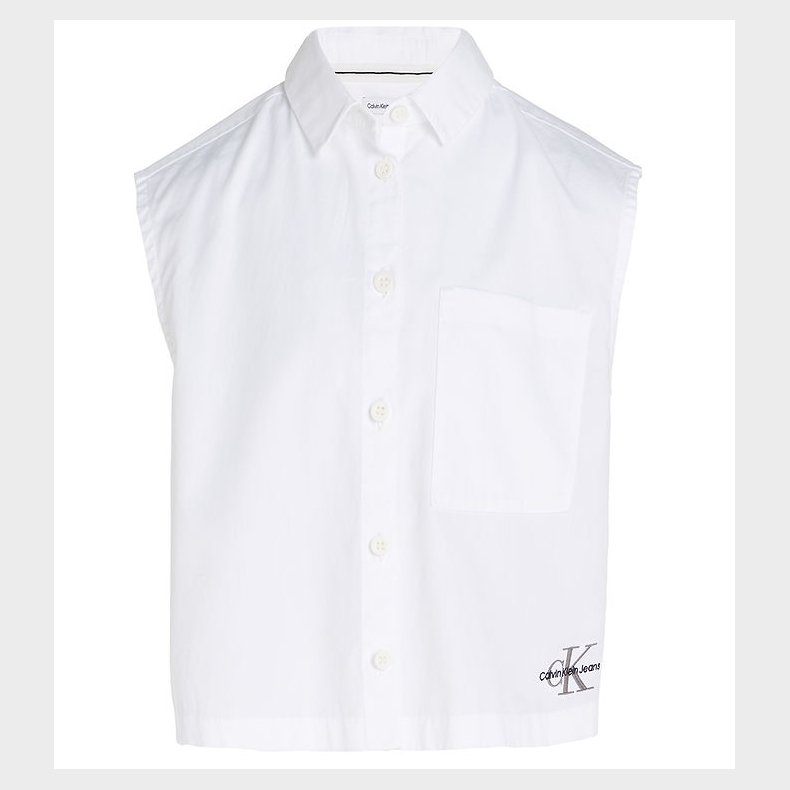 Calvin Klein Skjorte - Monogram Off - Bright White