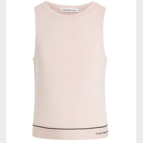 Calvin Klein Top - Tape Sleeveless Punto - Sepia Rose