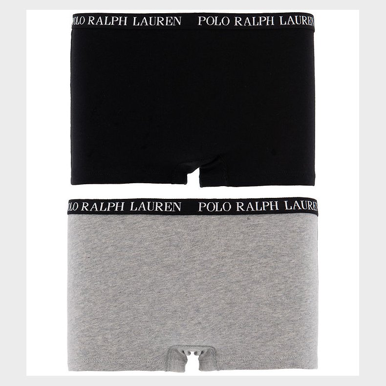 Polo Ralph Lauren Hipsters - 2 pak - Sort/Grmeleret