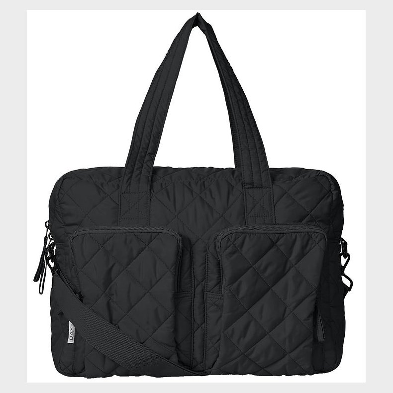 DAY ET Pusletaske - Mini RE-Q Boarding - Quilted - Sort