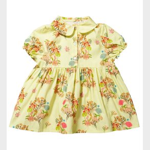 Christina Rohde Kjole - Gul m. Blomster