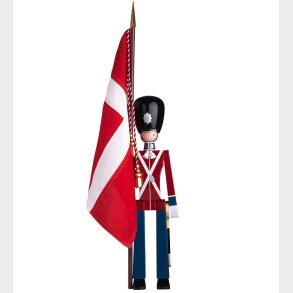 Kay Bojesen Trfigur - Fanebrer - Mellem - Rd/Bl/Hvid