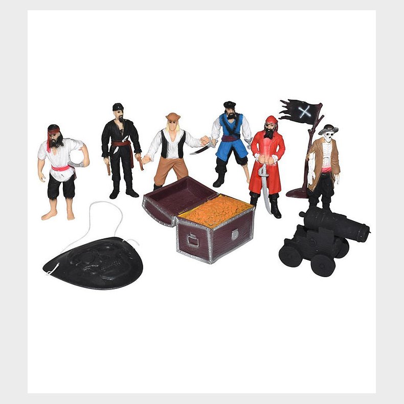 Wild Republic Figurer - Nature Tube - 10 stk. - Pirater