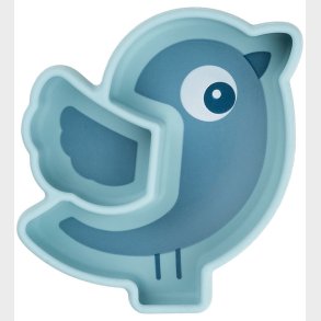 Done by Deer Snacktallerken - Stick & Stay - Birdee - Bl