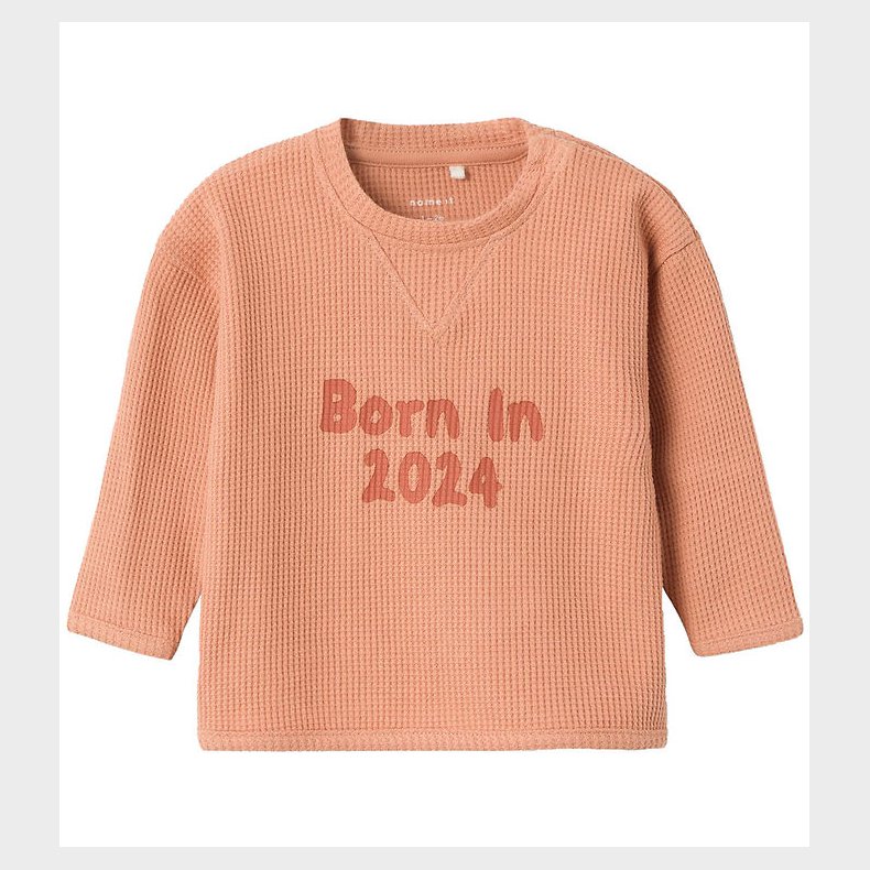 Name It Bluse - NbnBinno - Waffel - Cork