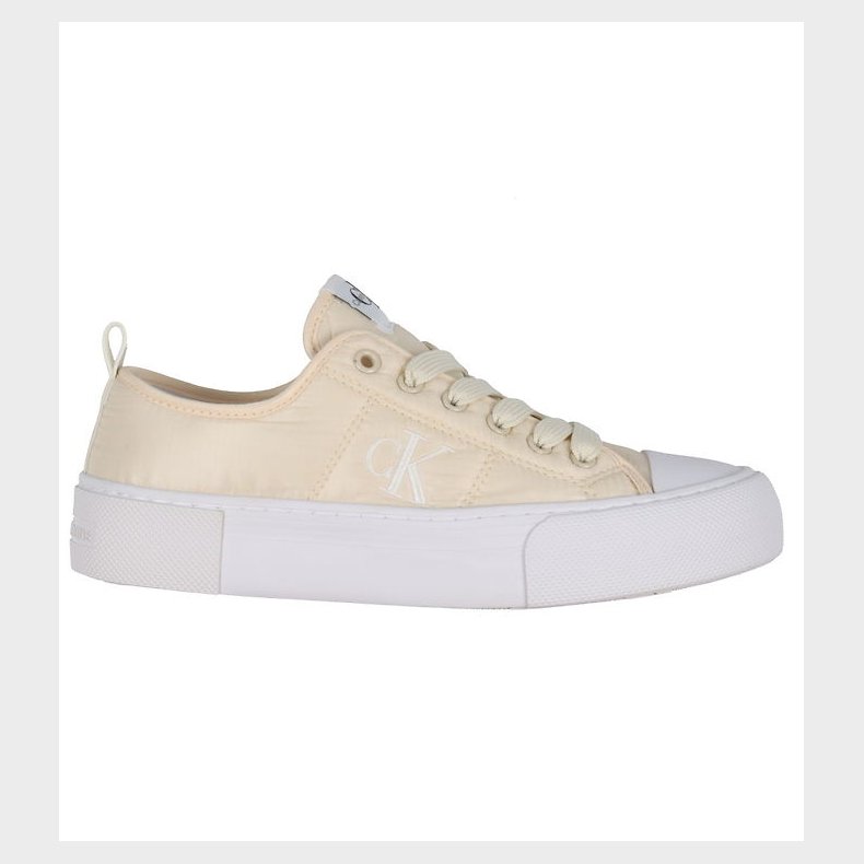 Calvin Klein Sko - Low Cut Lace Up - Beige