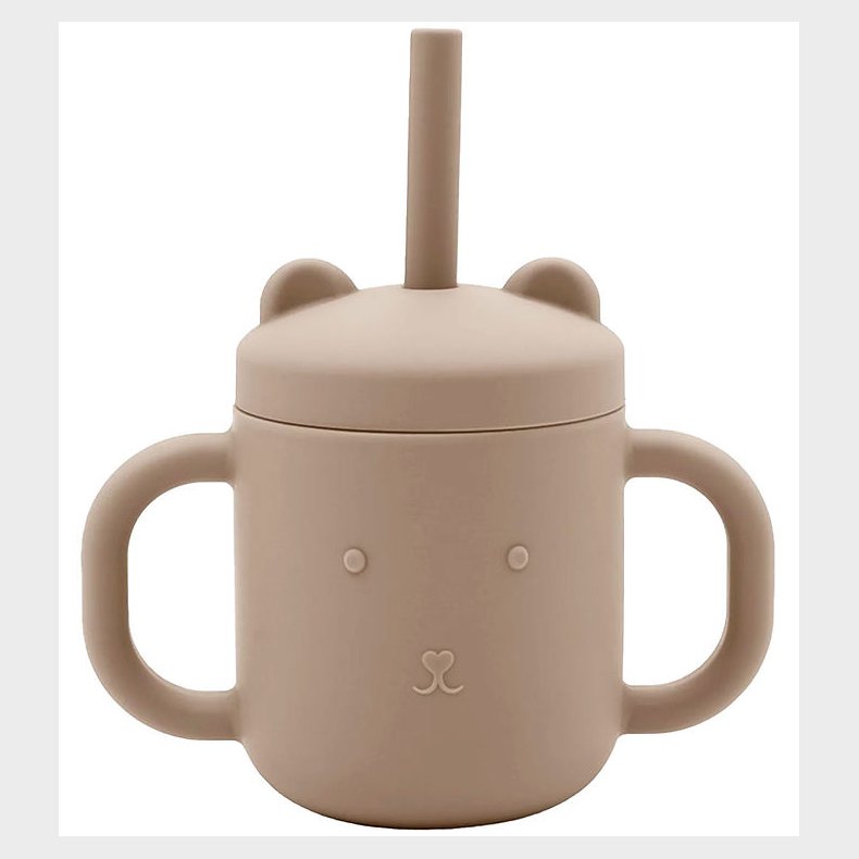 Petit Monkey Kop m. Sugerr - Silikone - 175 cm - Taupe