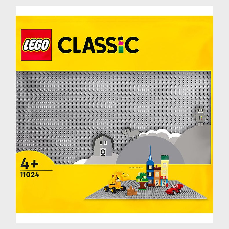 LEGO® Classic - Gr� Byggeplade - 11024