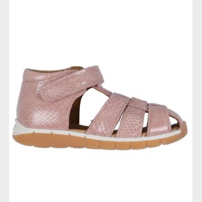 Bisgaard Sandaler - Billie - Rose Croco