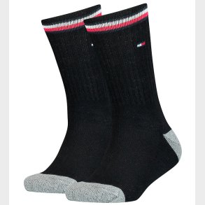 Tommy Hilfiger Strmper - 2-pak - Sort