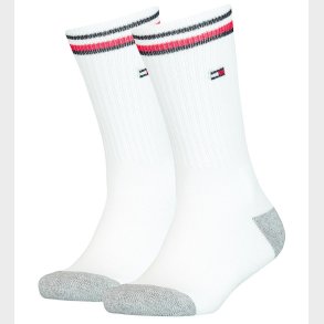 Tommy Hilfiger Strmper - 2-pak - Hvid