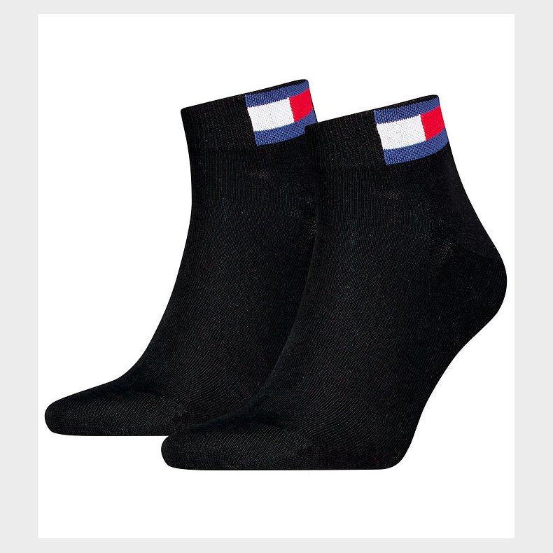 Tommy Hilfiger Strmper - 2-pak - Sort