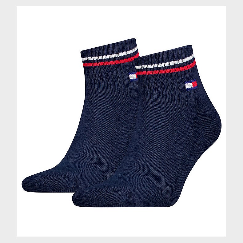 Tommy Hilfiger Strmper - 2-pak - Dark Navy