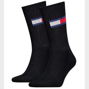 Tommy Hilfiger Strmper - 2-pak - Sort