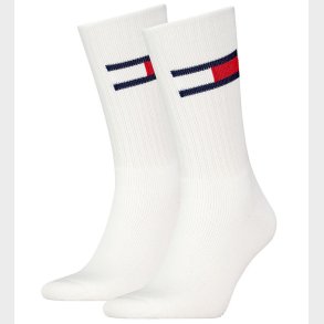 Tommy Hilfiger Strmper - 2-pak - Hvid