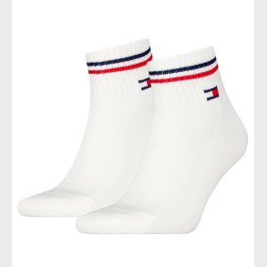 Tommy Hilfiger Strmper - 2-pak - Hvid