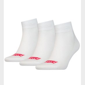 Levis Strmper - 3-pak - Mid Cut - Hvid