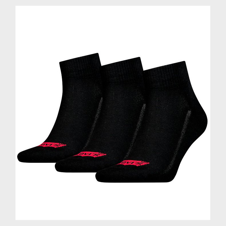 Levis Strmper - 3-pak - Mid Cut - Sort