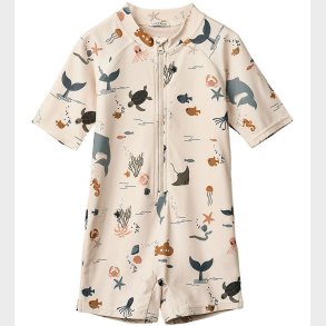 Liewood Badeheldragt - Max - UV40+ - Sea Creature/Sandy