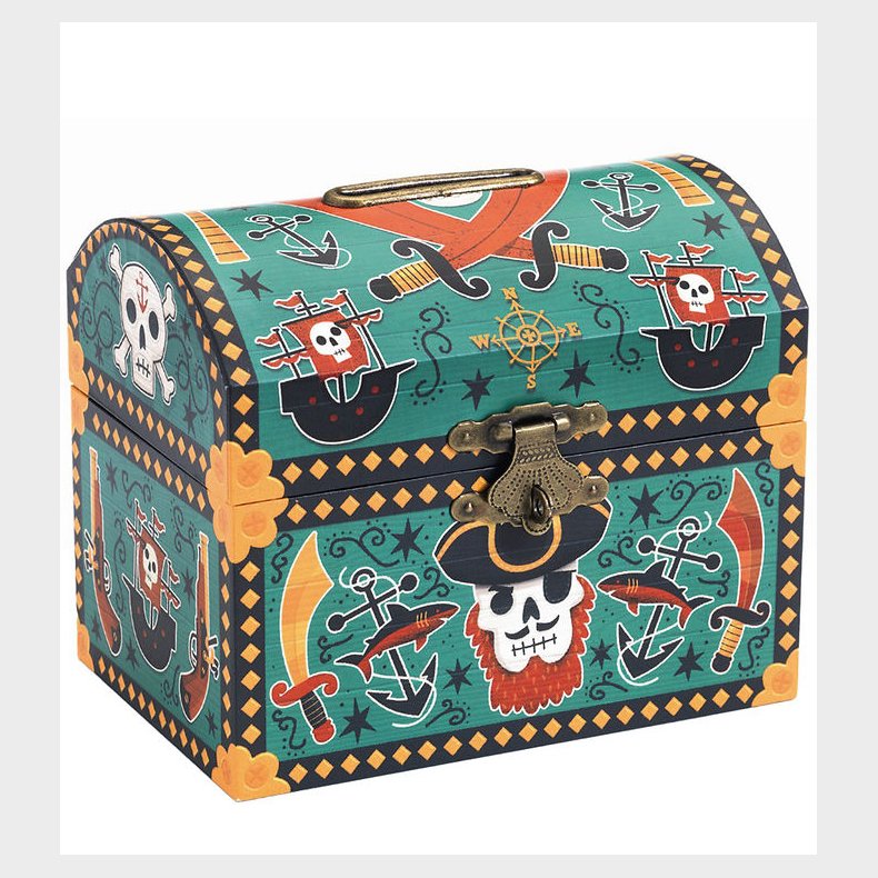 Djeco Spareb�sse - 10x12 cm - Pirater