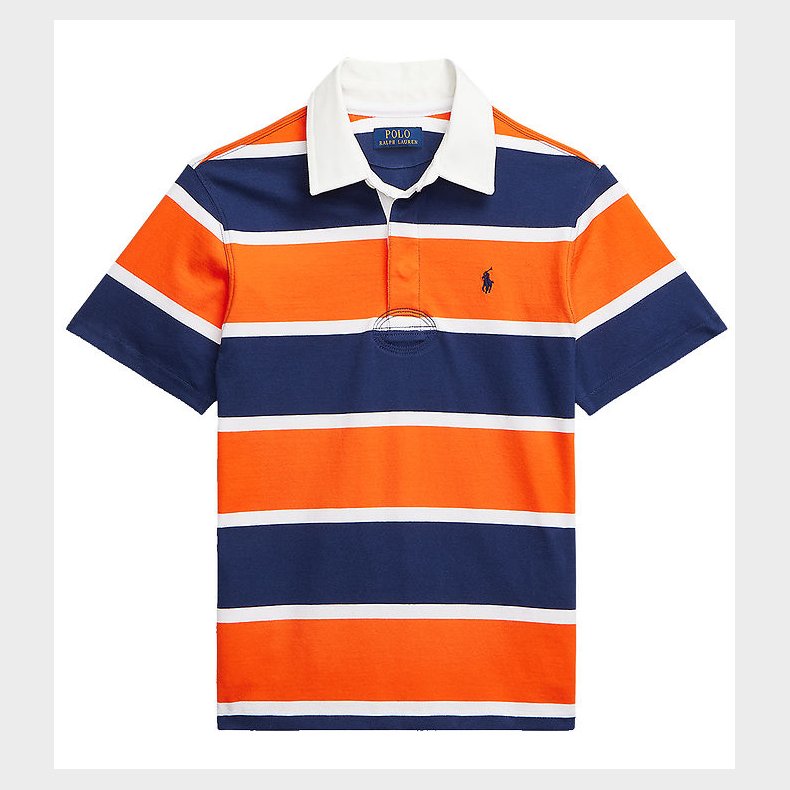 Polo Ralph Lauren Polo - Navy/Orangestribet