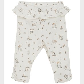 Fixoni Leggings - Silver Peony m. Print