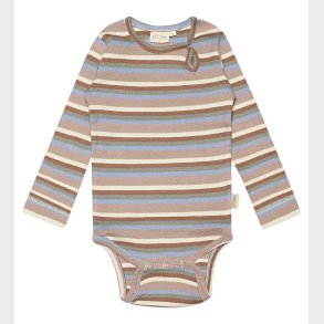 Petit Piao Body l/ - Rib - Modal - Simply Taupe