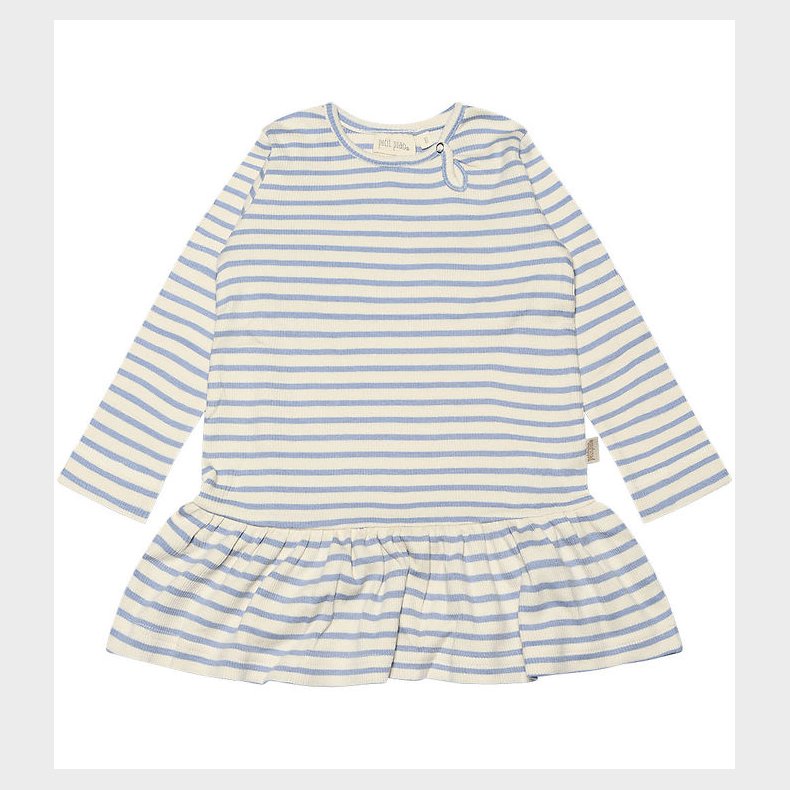 Petit Piao Kjole - Rib - Modal - Spring Blue