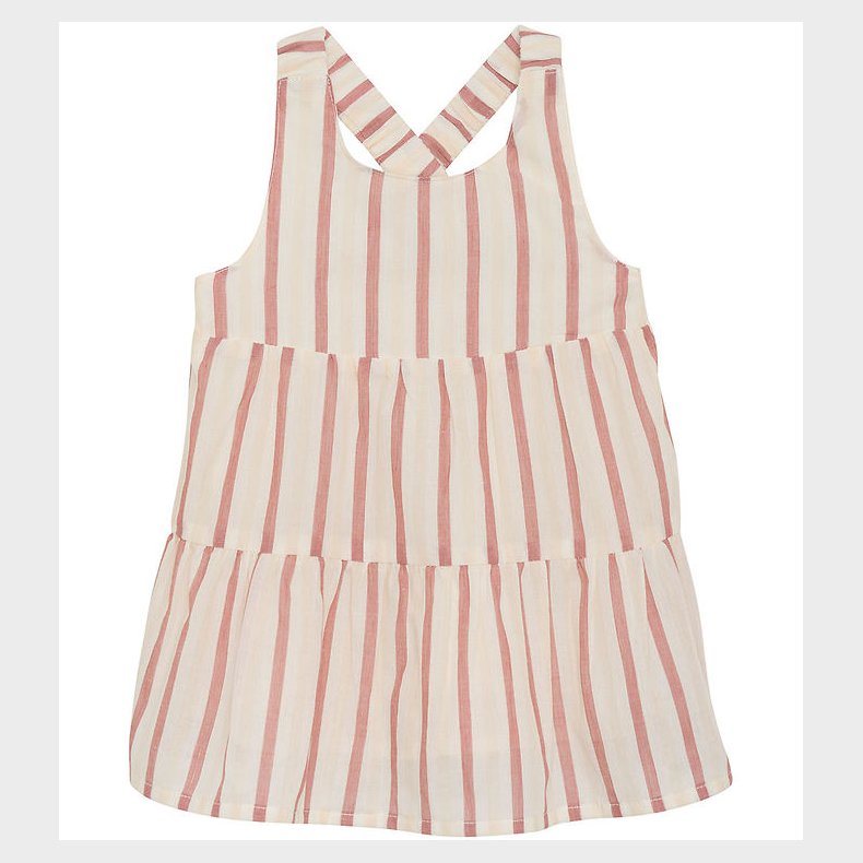 En Fant Kjole - Stribet - Eggnog