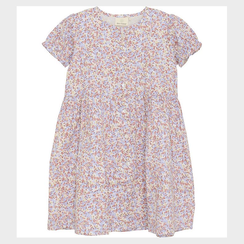 En Fant Kjole - AOP - Eggnog