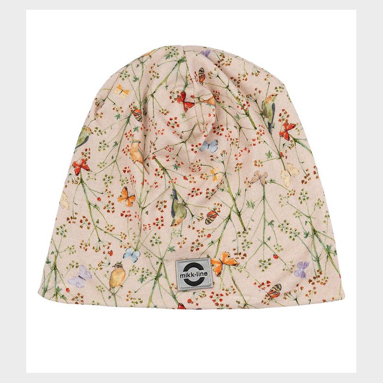 Mikk-Line Hue - 2-lags - Off-White m. Sommerfugle