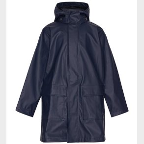 Ver de Terre Regnfrakke - PU - Navy